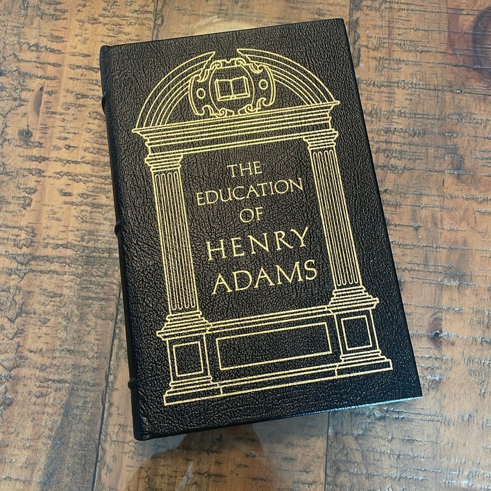 Vintage leatherbound book